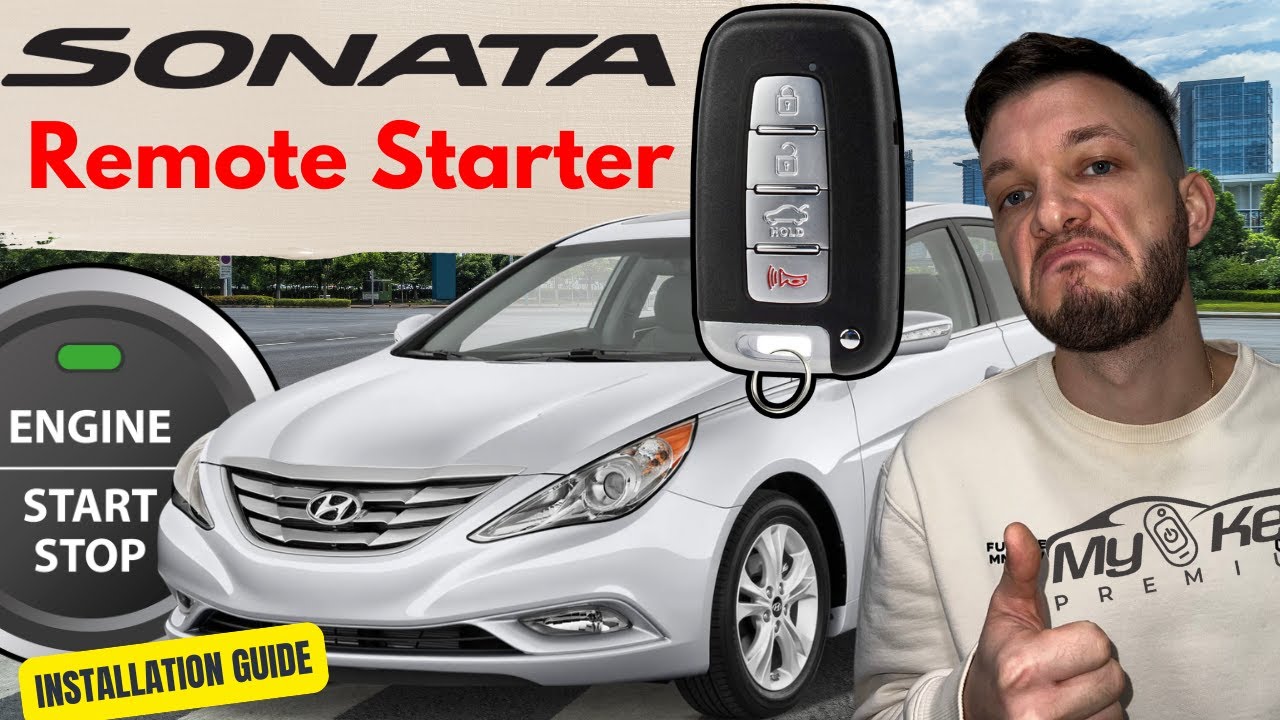 Hyundai Sonata 2011–2014 Дистанционный запуск | Как установить | My Key Premium