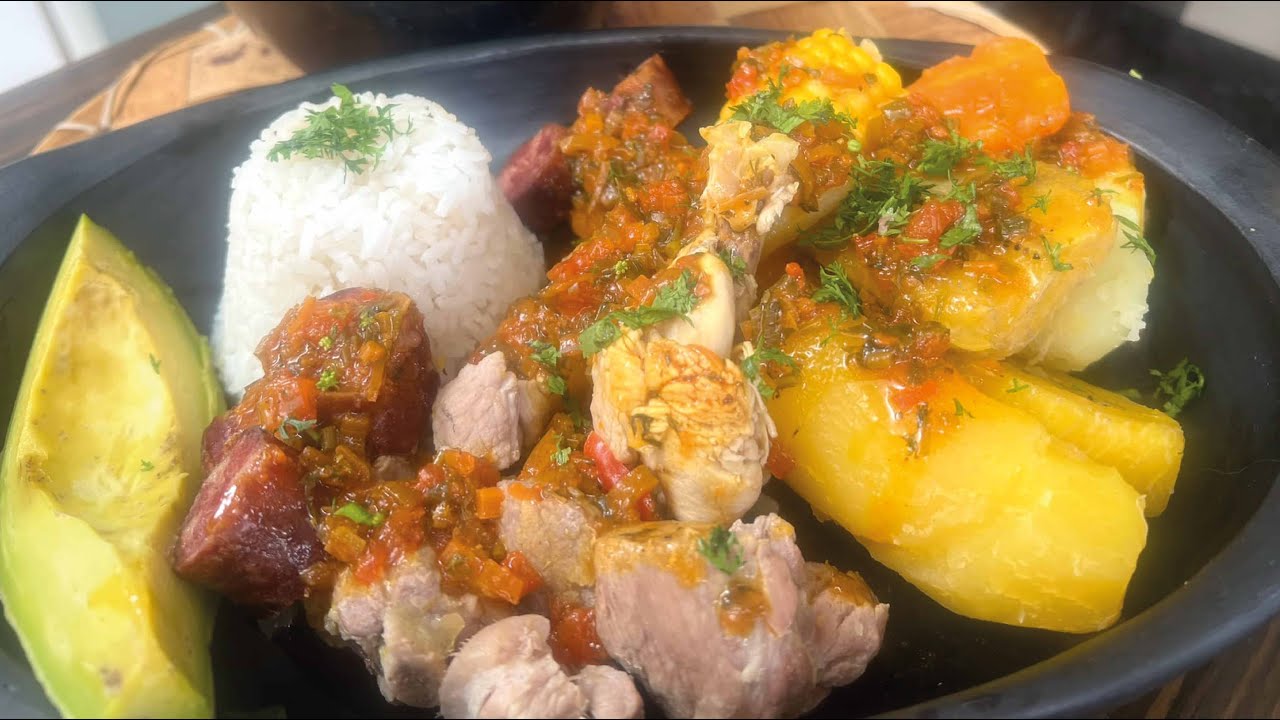 Como hacer Puchero Santafereño el original - Clau y Canela