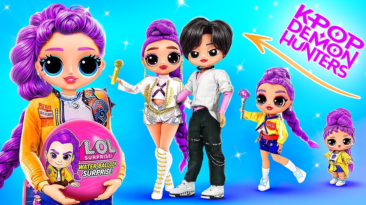 K-Pop Demon Hunters Growing Up! LOL OMG DIYs