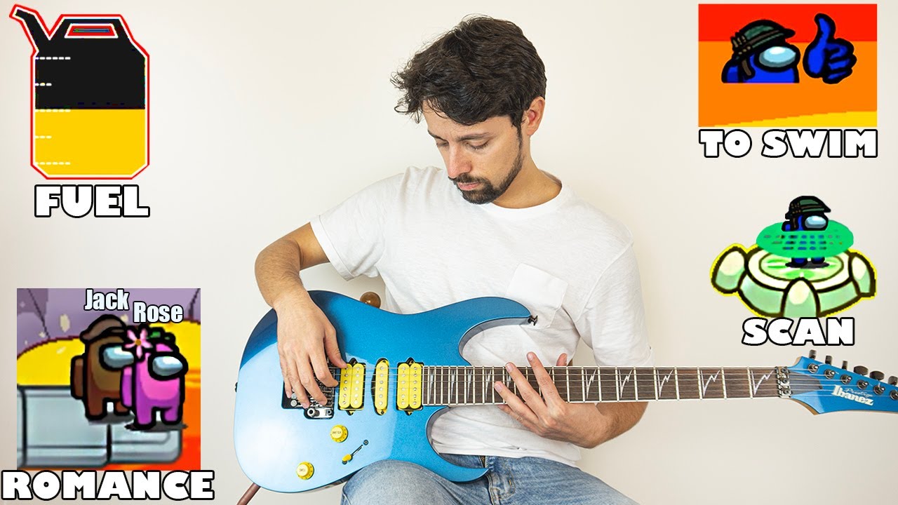 Among Us sounds on guitar 4