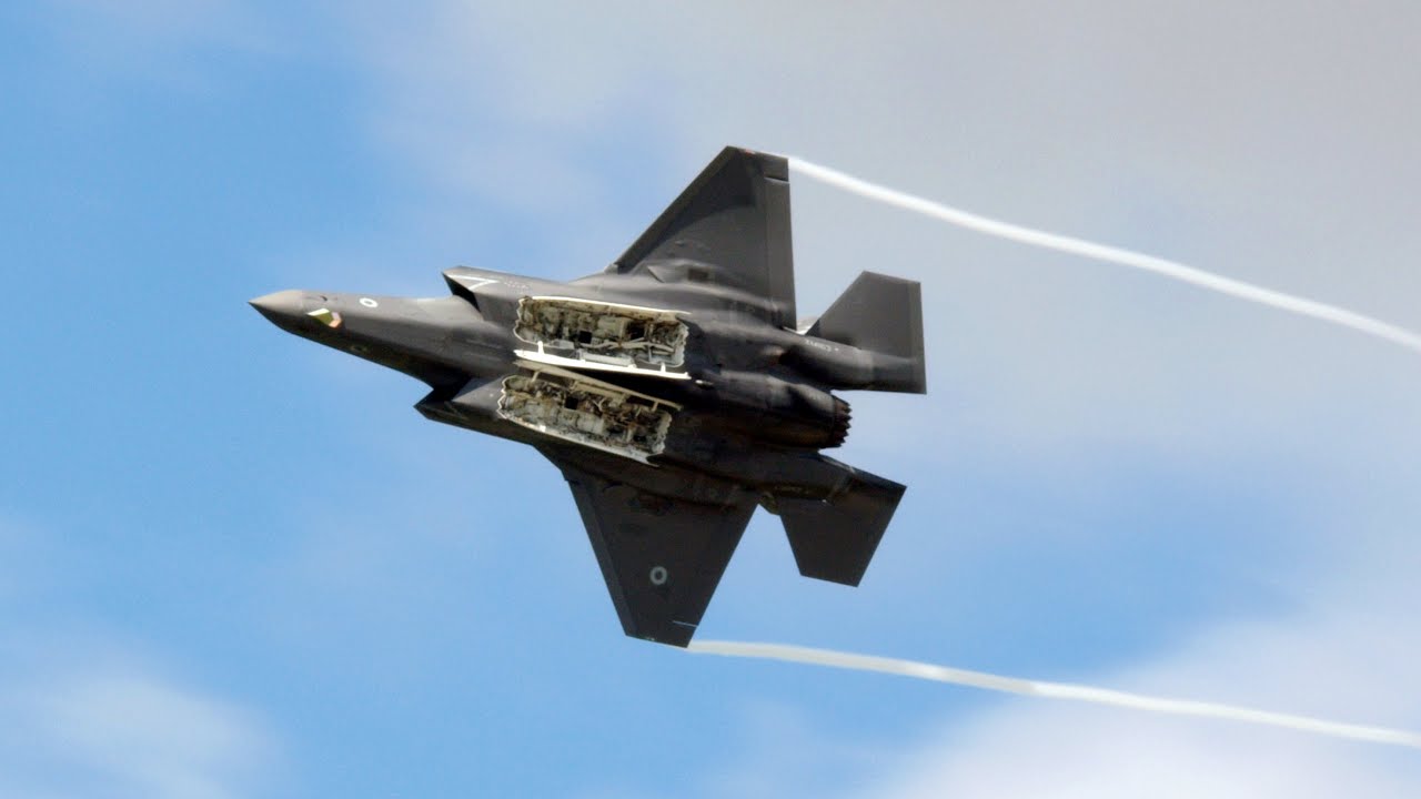 RAF F-35B Lightning Role Demo - RIAT 2024