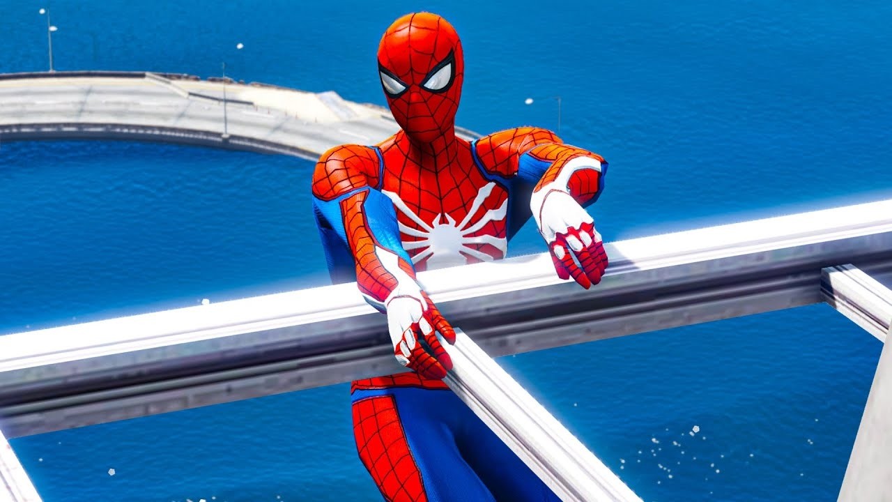 GTA 5 Epic Ragdolls RED SPIDERMAN VS RED MINION VS GREEN MINION (Physics & Funny Fails) ep.1