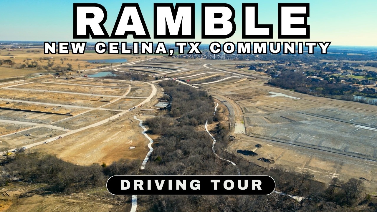 Touring Ramble by Hillwood | Celina TX New Construction Homes + Pros & Cons