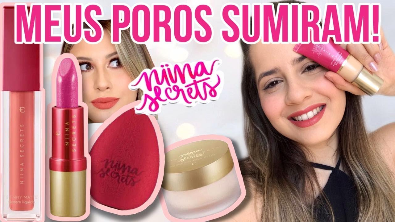 TESTEI A LINHA NIINA SECRETS | Samara Aguiar