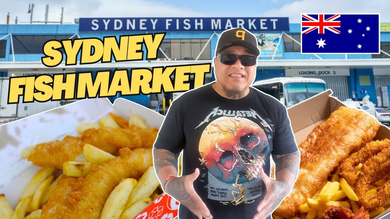Tourist miss this! Sydney's fish market like you never seen.