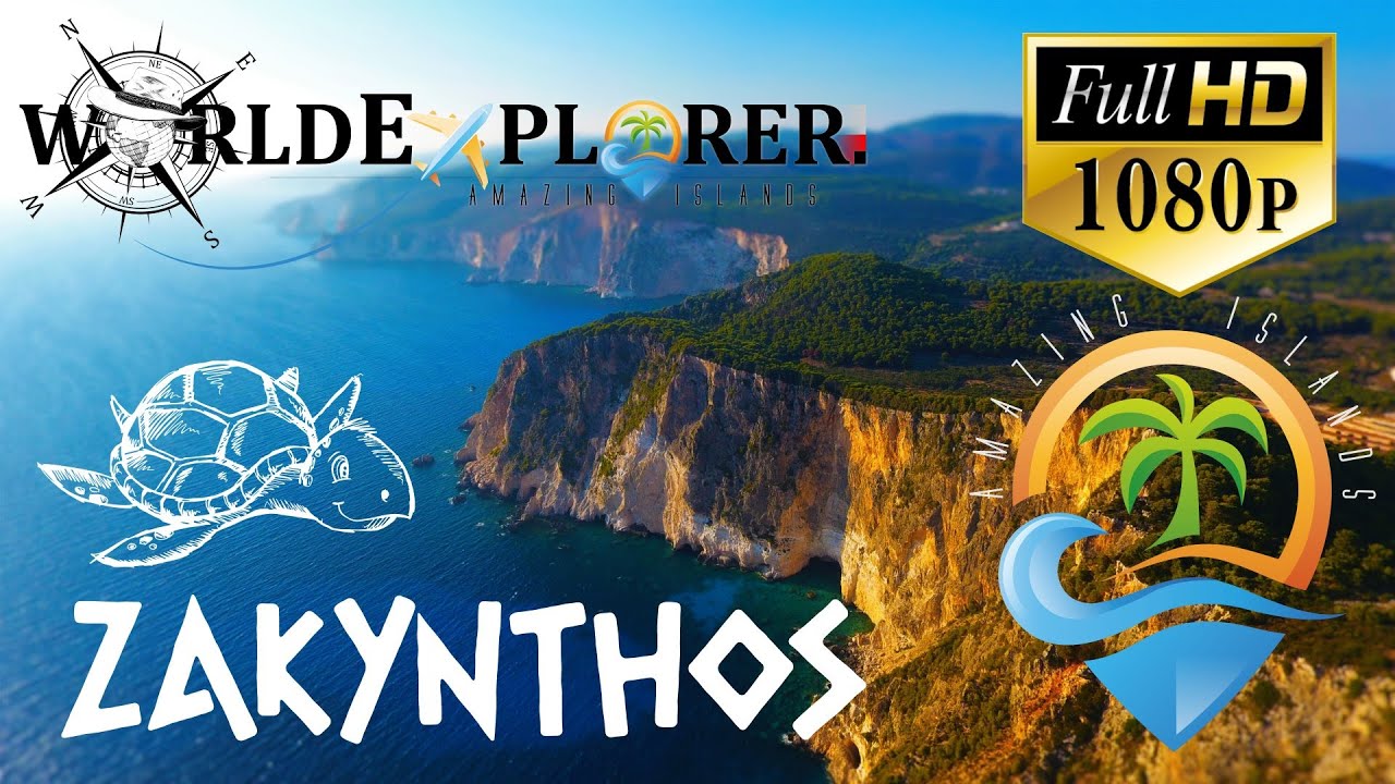 █▬█ █ ▀█▀ Zakynthos Закинтос, Zante HD места, которые вы должны увидеть (беспилотные)