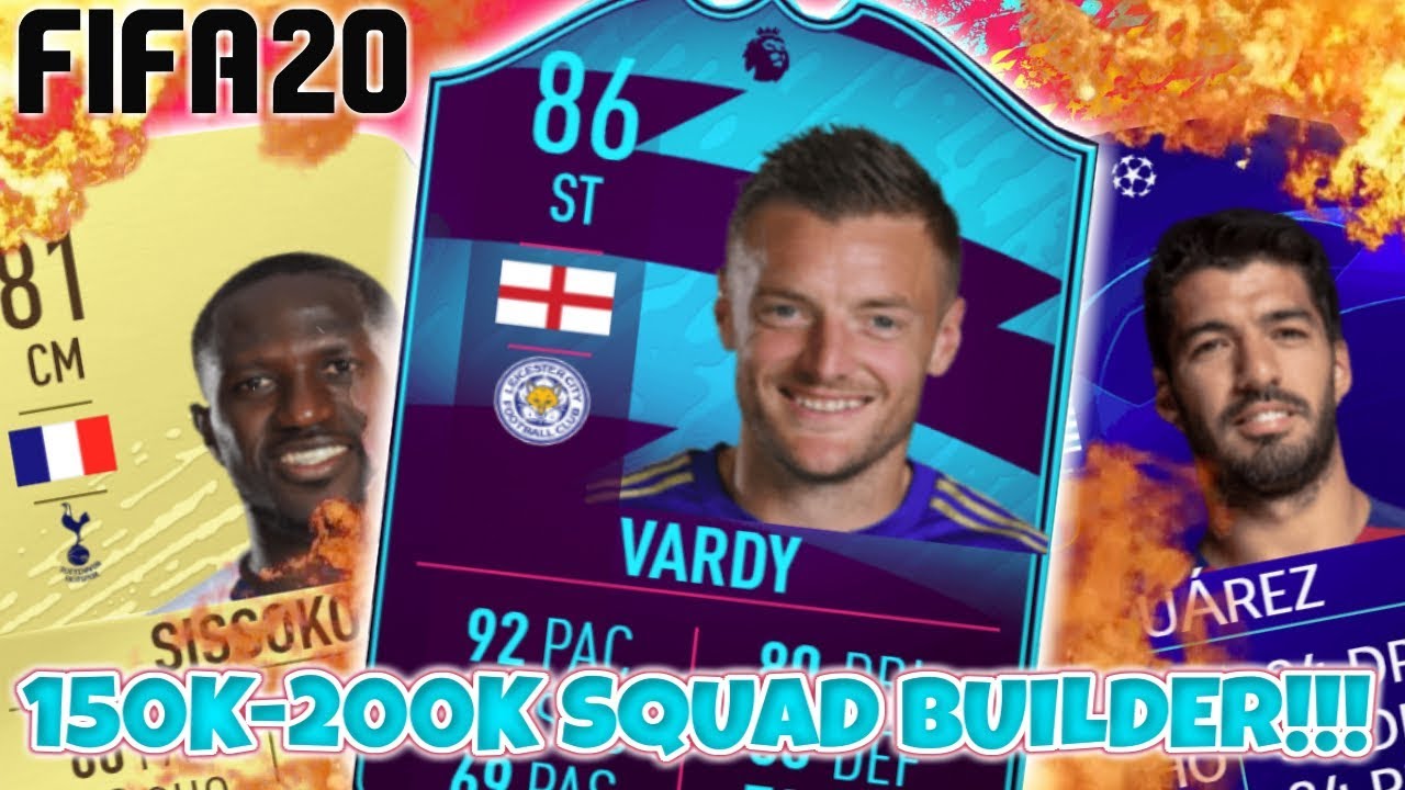 INSANE 150K-200K HYBRID SQUAD BUILDER!!! | FIFA 20 SQUAD BUILDER