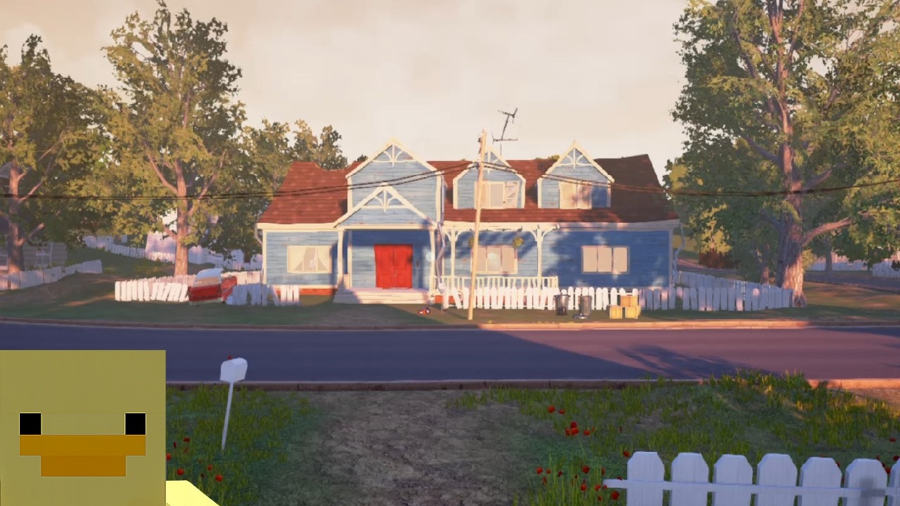 I played the Alpha version of hello neighbor