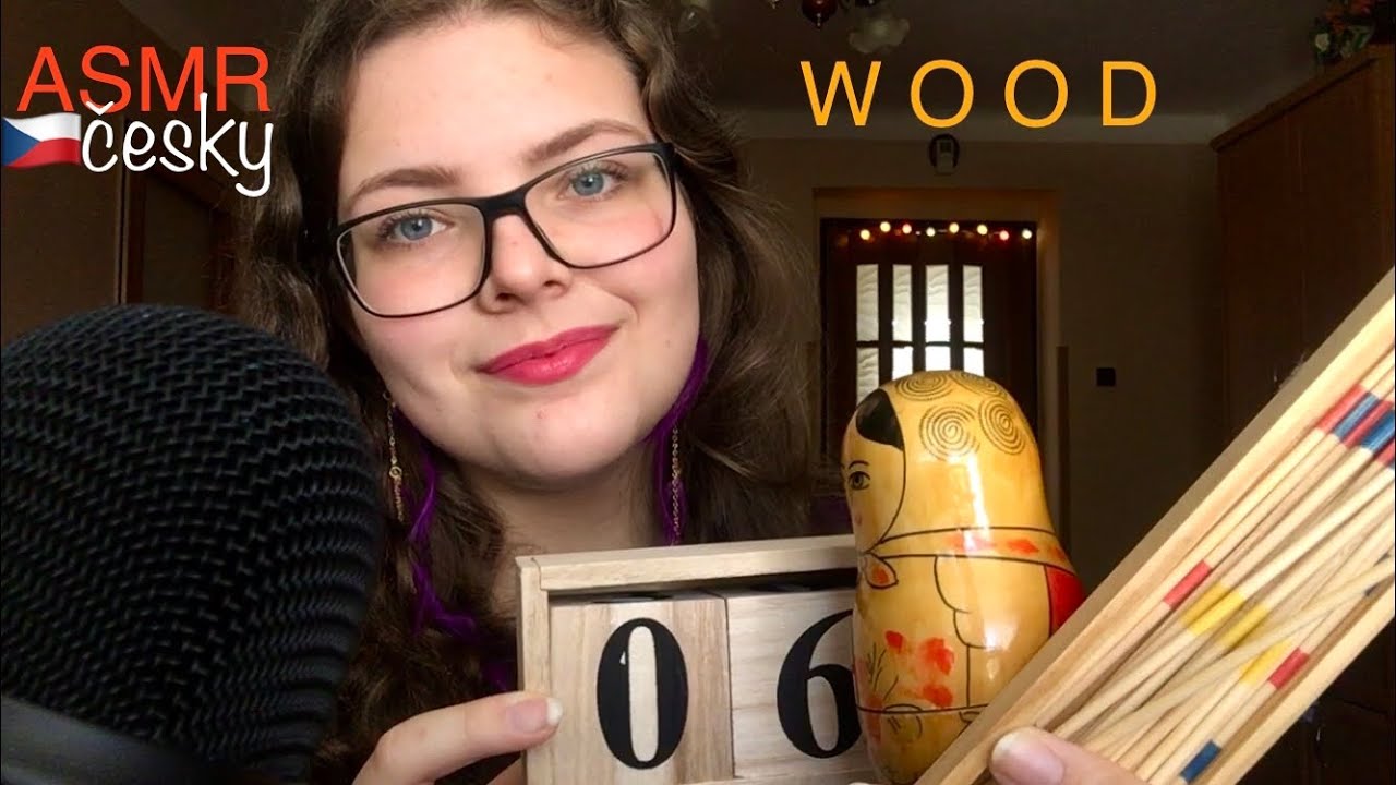 ASMR CZ Relaxing Wooden Triggers 💤