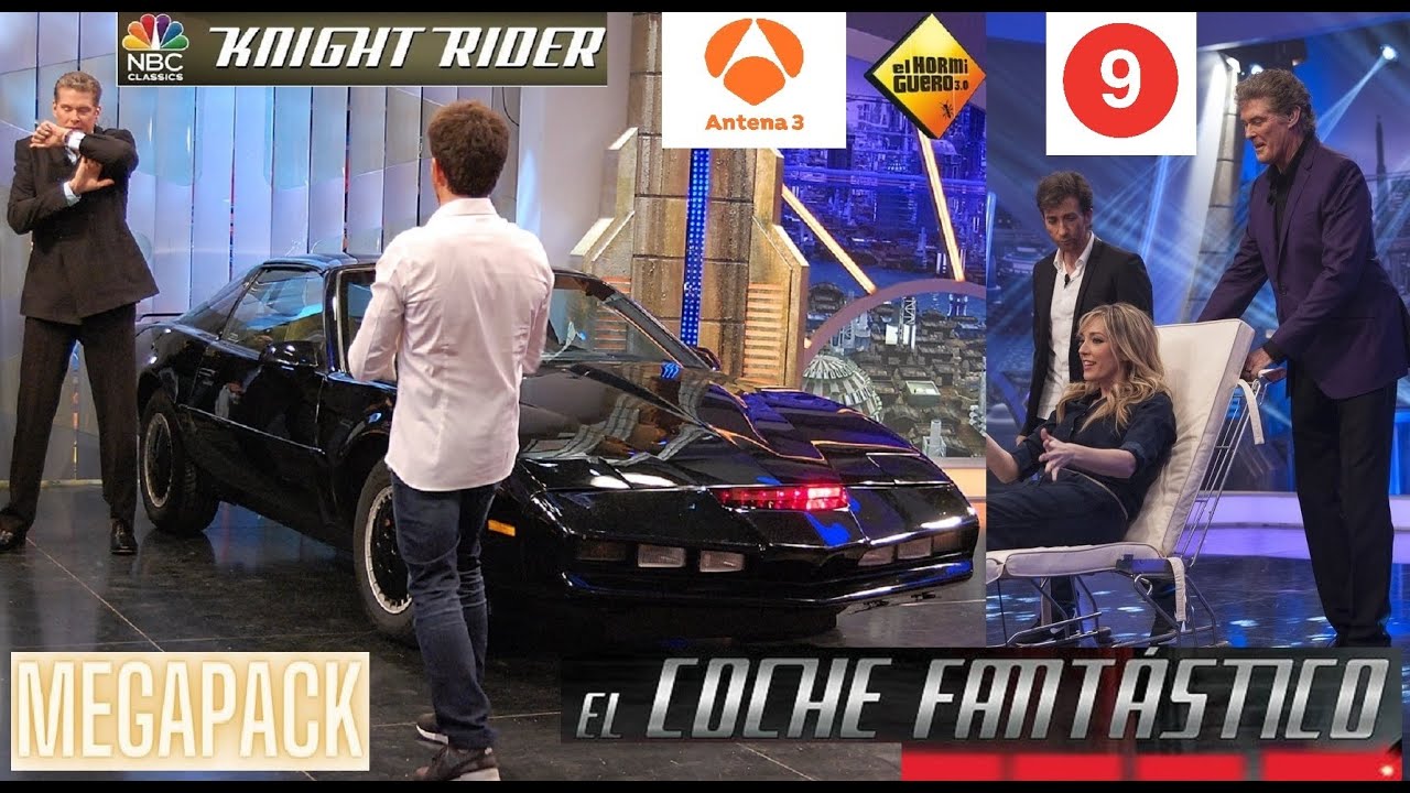 EL COCHE FANTASTICO MEGAPACK DE VIDEOS 9 - DAVID HASSELHOFF - CANAL OFICIAL DE FANS DE ESPAÑA KITT