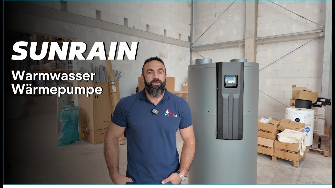 Sunrain Wärmepumpen-Wassererhitzer – Energieeffiziente Warmwasserbereitung mit R290  Vorverkauf 2025