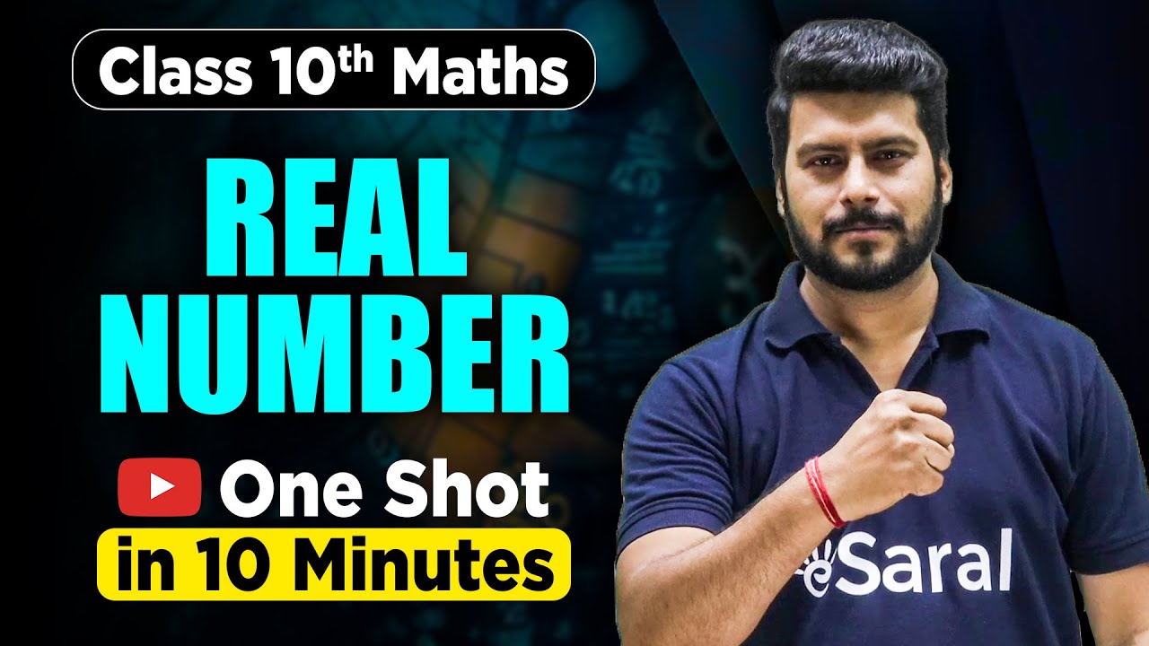 Real Number Class 10 One Shot Revision in 10 Min | Class 10 Maths Chapter 1 | NCERT
