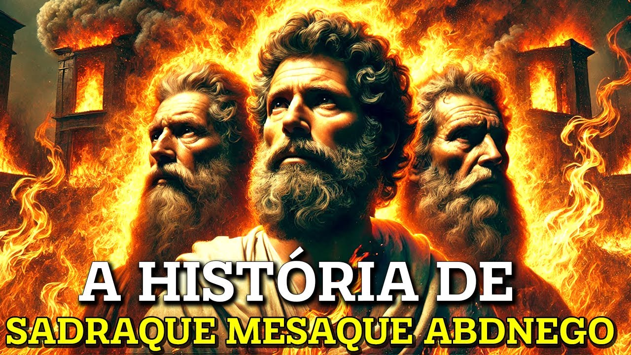 🌟Sadraque Mesaque e Abdnego : Os Homens que Andaram com Deus no fogo I História Bíblica