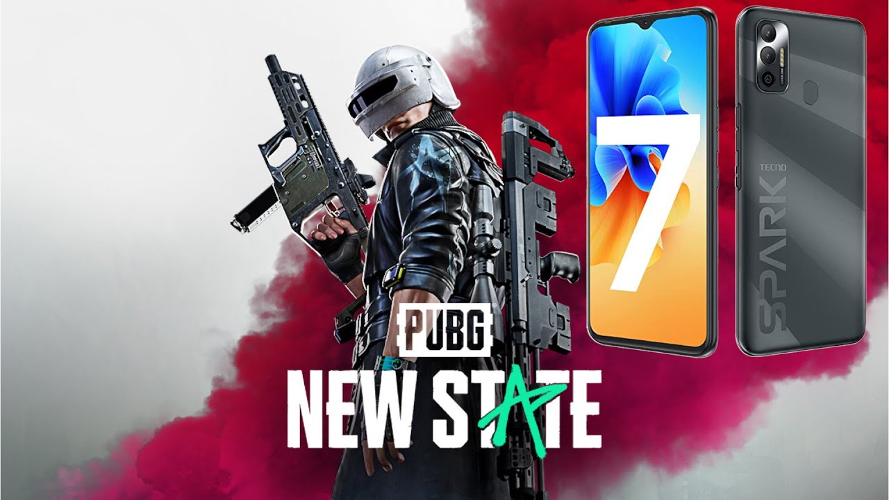 Test TECNO Spark 7 on PUBG NEW STATE, Short review link in the comments