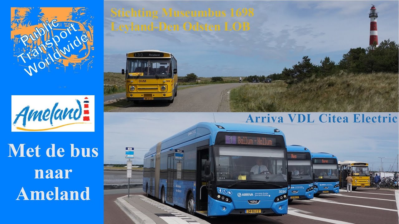 Met de bus naar Ameland