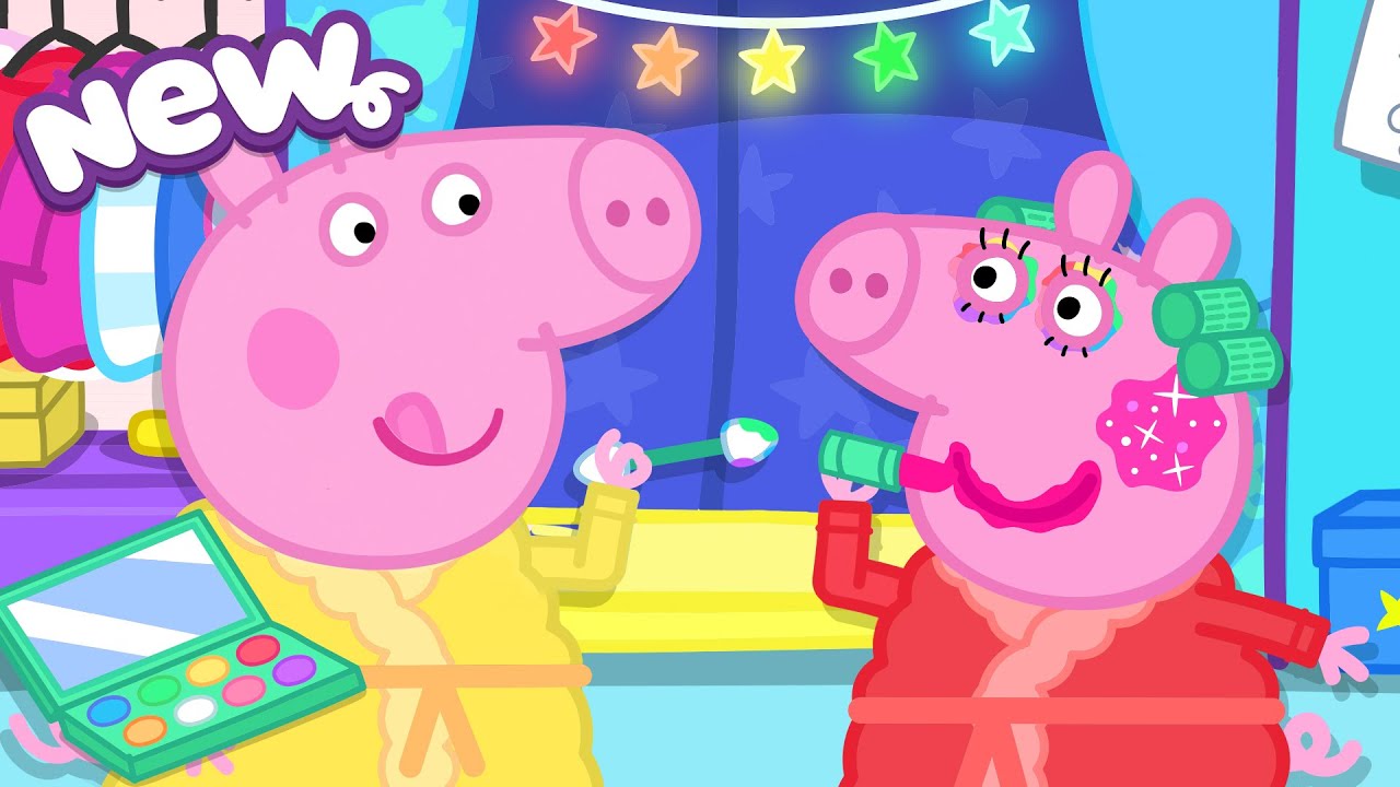 Peppa Pig Tales 2026 💄 Sleepover MAKEOVER With Cousin Chloe 🛌 BRAND NEW Peppa Pig Episodes