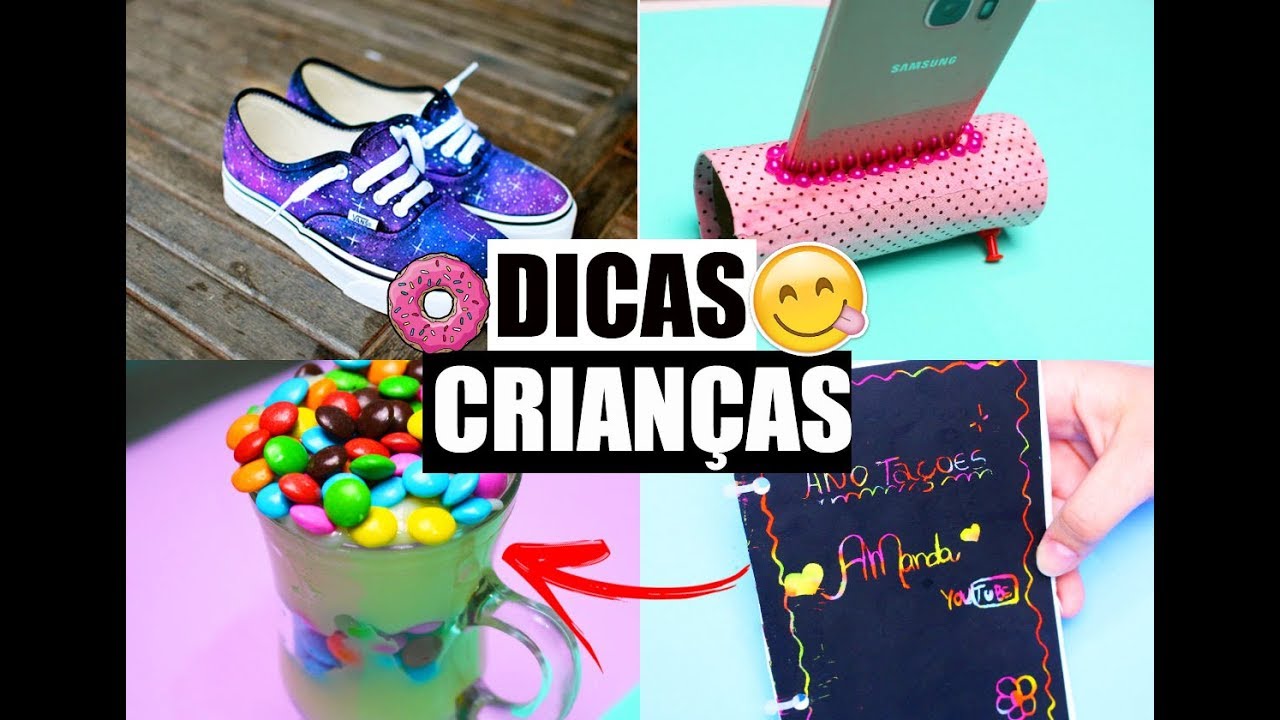 DICAS PARA AS CRIANÇAS SE VIRAREM SOZINHAS