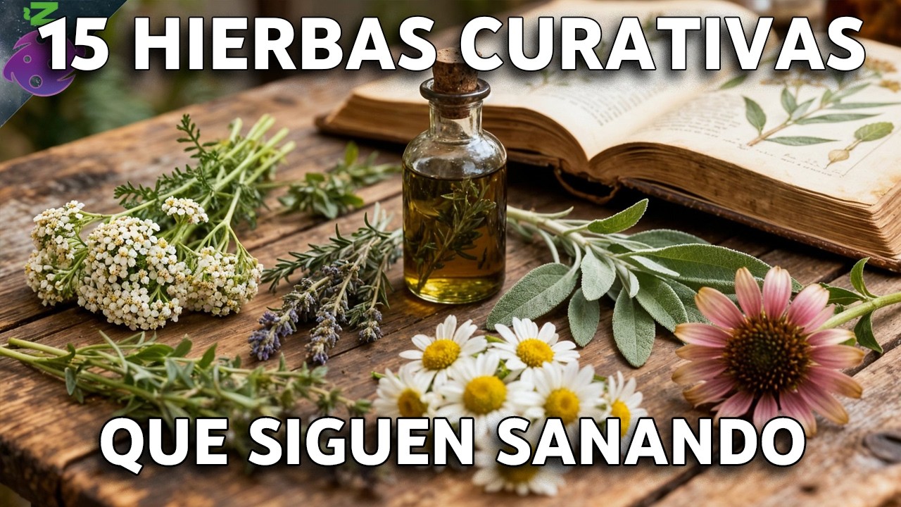 15 Flores y Hierbas Curativas que Siguen Sanando Hoy | Remedios que la Ciencia Respalda