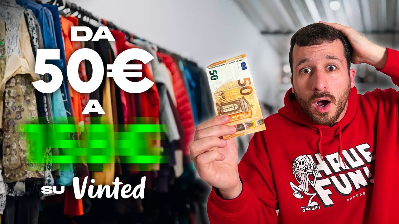 COMPRO E RIVENDO SU VINTED VESTITI PRESI AL MERCATO, QUANTO HO GUADAGNATO?