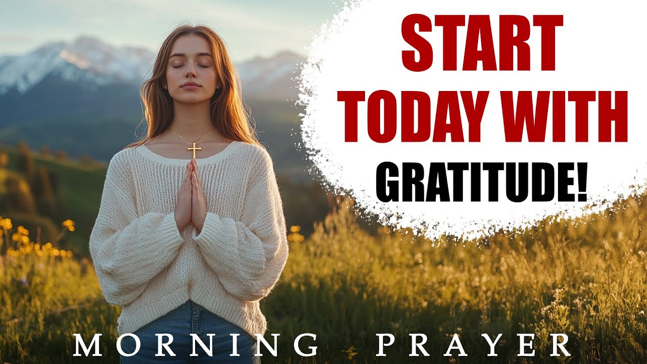 Give THANKS to GOD for His Blessings | Morning Prayer of Gratitude