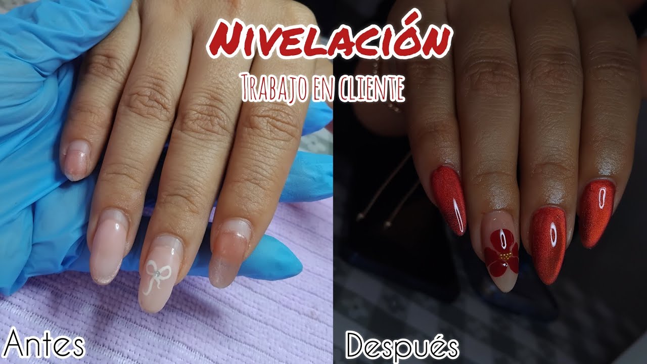 NIVELACIÓN EN UÑAS NATURALES Y EXTENSIÓN EN SOFT GEL | TRABAJO EN CLIENTE | PASO A PASO ASI LO HAGO