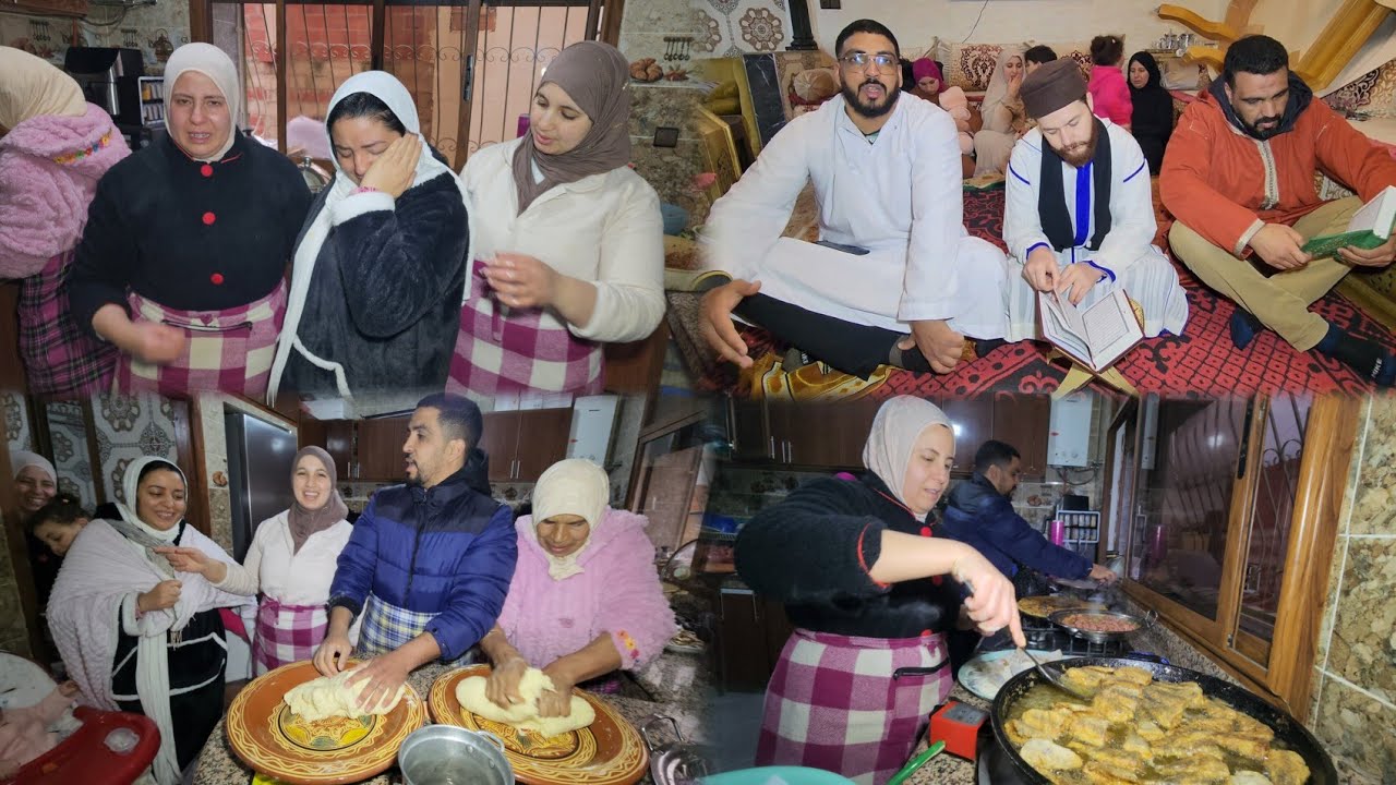 أجواء رمضان فدار محبوبة ماشي عادية… بكاء رشيدة حيرنا وتلاوة الفقيه نورت الدار 🌙