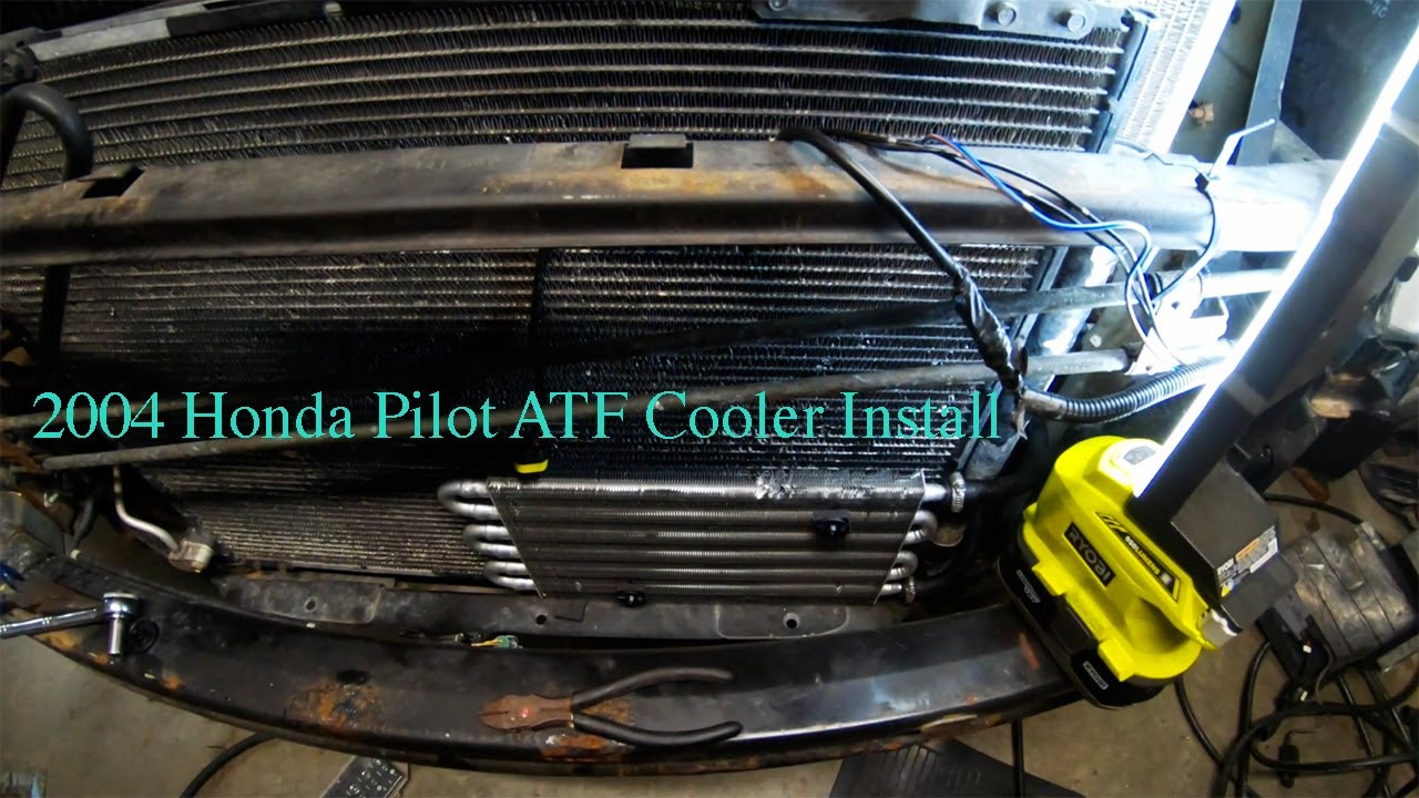 How to install a Hayden transmission cooler on a 2004 Honda Pilot- DIY instructions