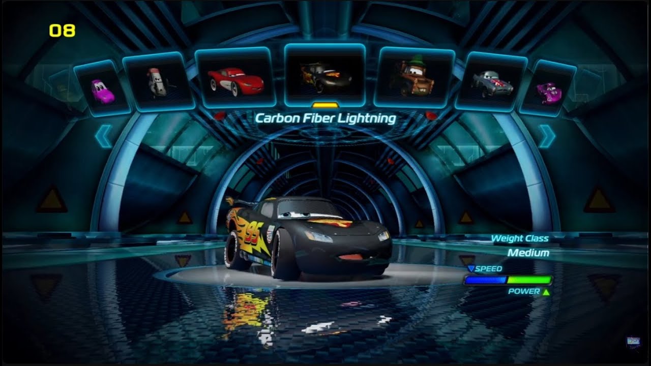 Cars: The Arcade Game (2013) - Carbon Fiber Lightning - Gameplay (TeknoParrot / RTX GPU)