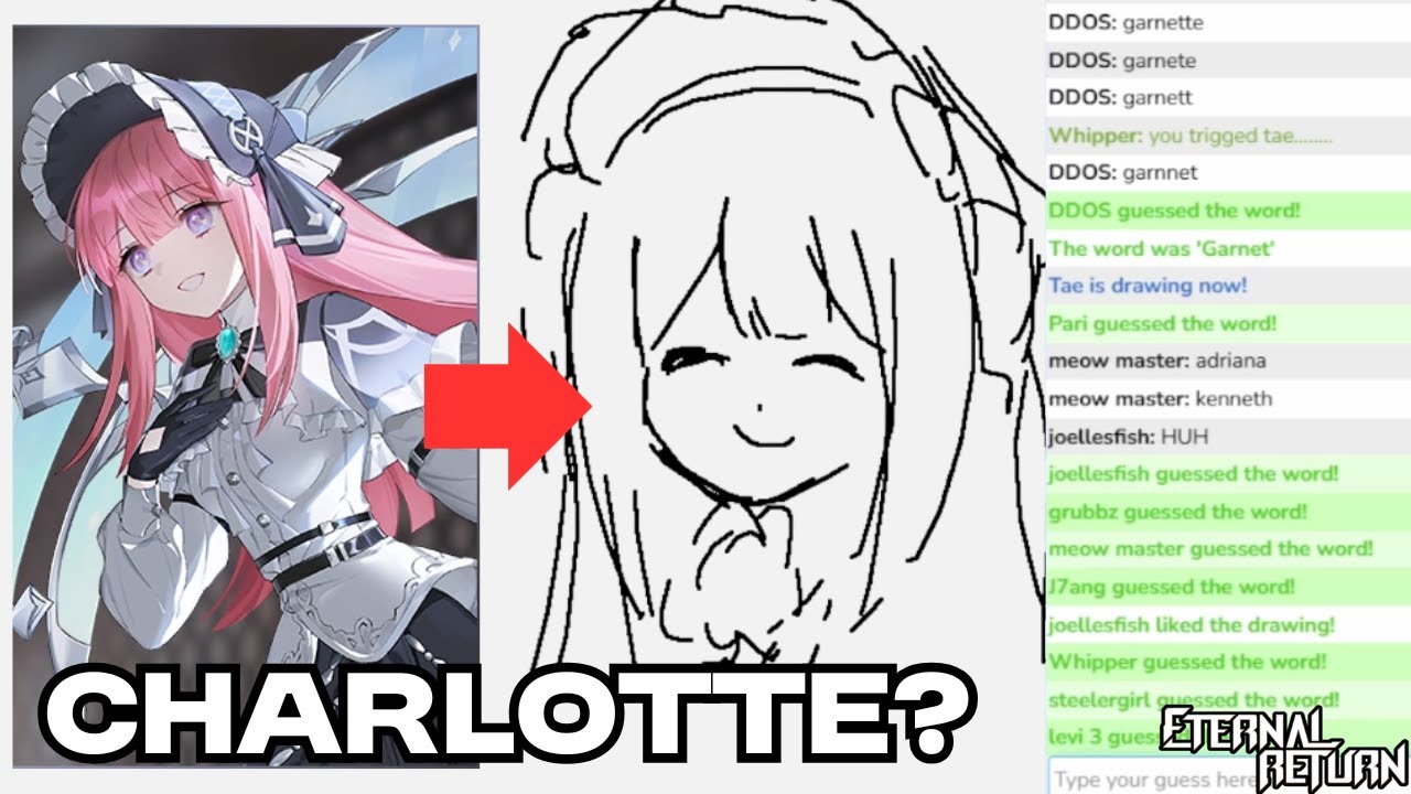Eternal Return Artists Play Skribblio (ft. Taenyaki, WhippyBerry, and More)