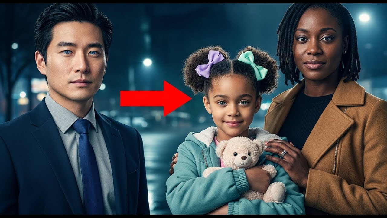 0He Saw His Eyes in Her Daughter… A Korean Mafia Boss Discovers His Hidden Child With a Black Woman