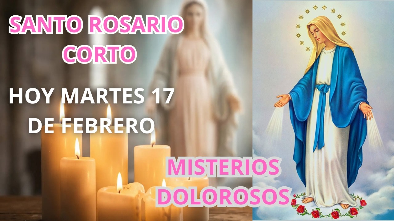 🌹 Santo Rosario Corto del Martes: “Con María, Caminamos en la Esperanza”🌹