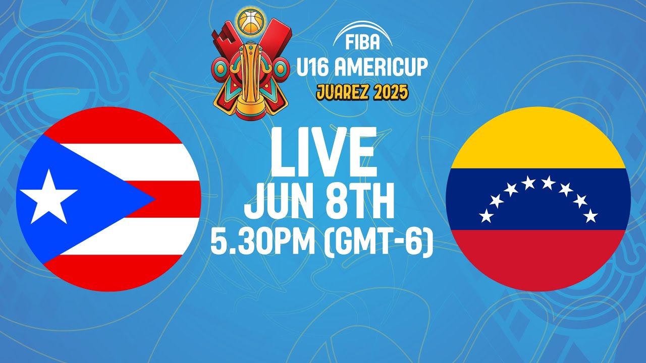 3rd Place Game | Puerto Rico v Venezuela | Full Basketball Game | FIBA U16 AmeriCup 2025