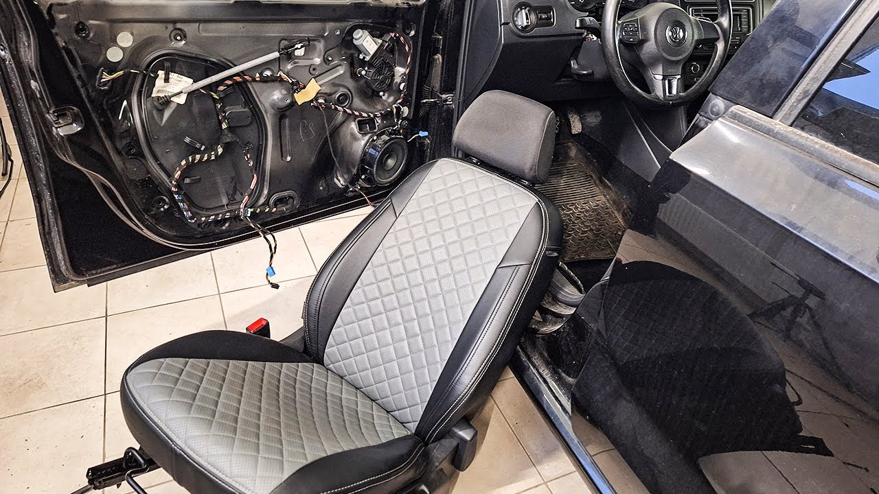 VW Polo 6R / mk5 - Front Seat REMOVAL