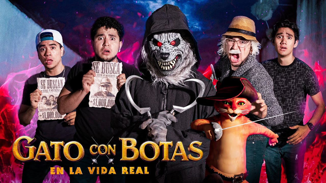 EL GATO CON BOTAS EN LA VIDA REAL 🐺  | FAN FILM