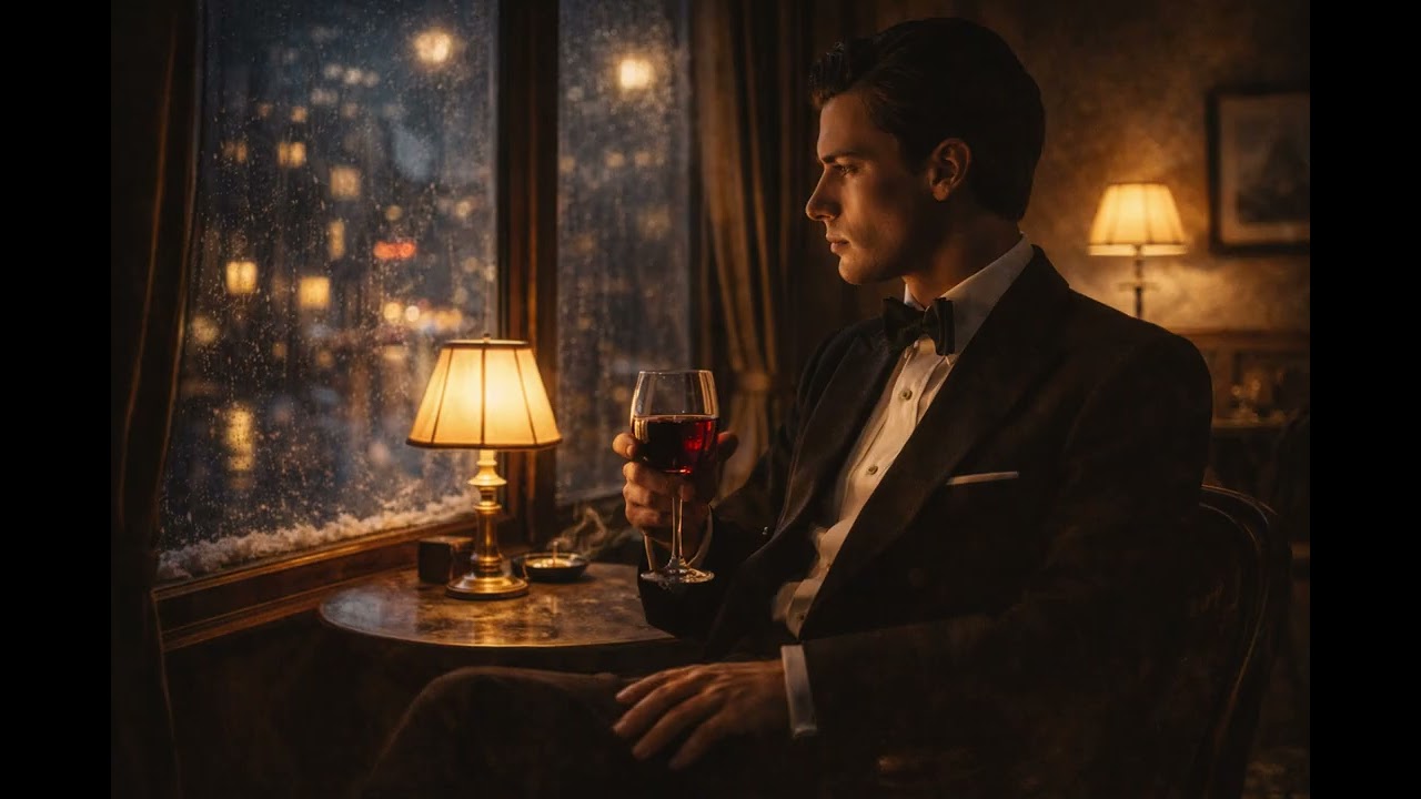 Midnight by the Window | Timeless 1940s Jazz for Late Night & Relaxation