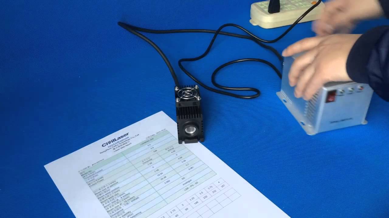 980nm 500mw ir laser with standard power supply -- CivilLaser