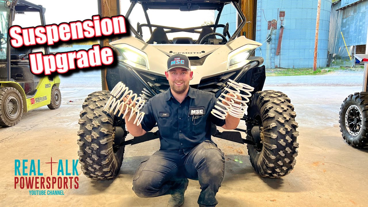 CFMOTO ZFORCE Suspension Upgrade | Team MSC Tender Springs