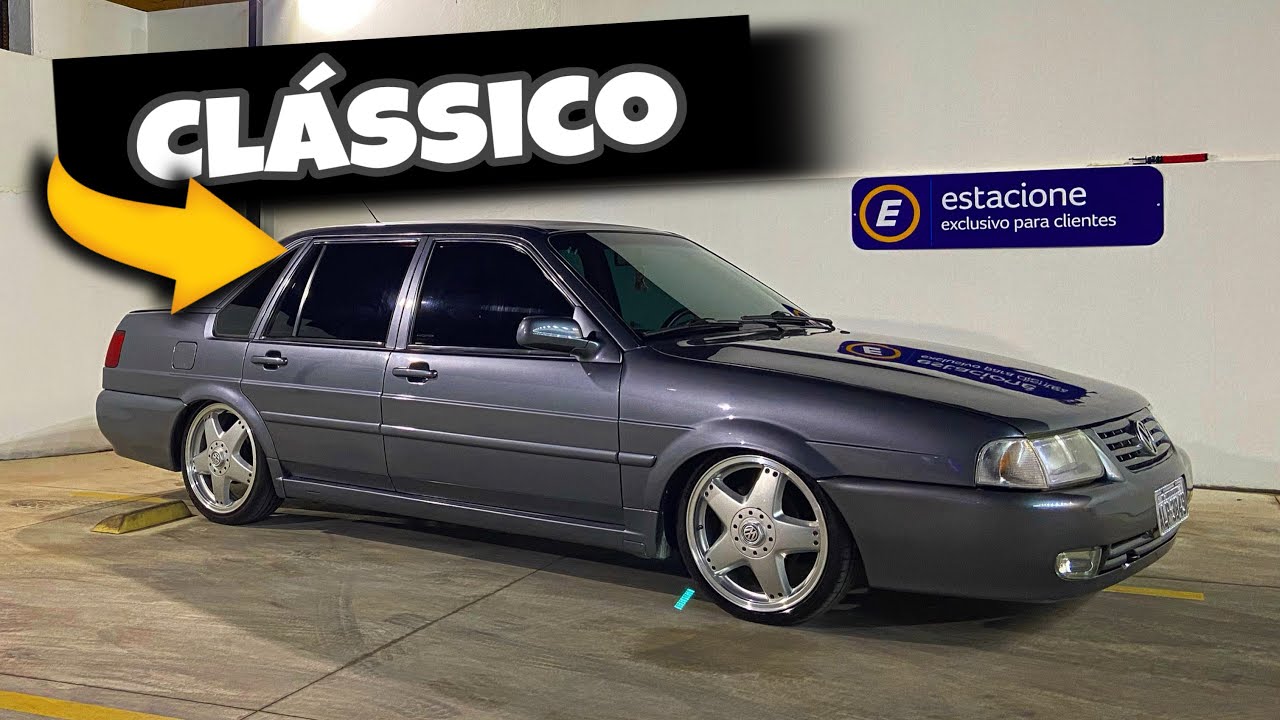 MAIS INTEIRO QUE CARRO DO ANO, SANTANA BAIXO COM RODAS 17” 😍