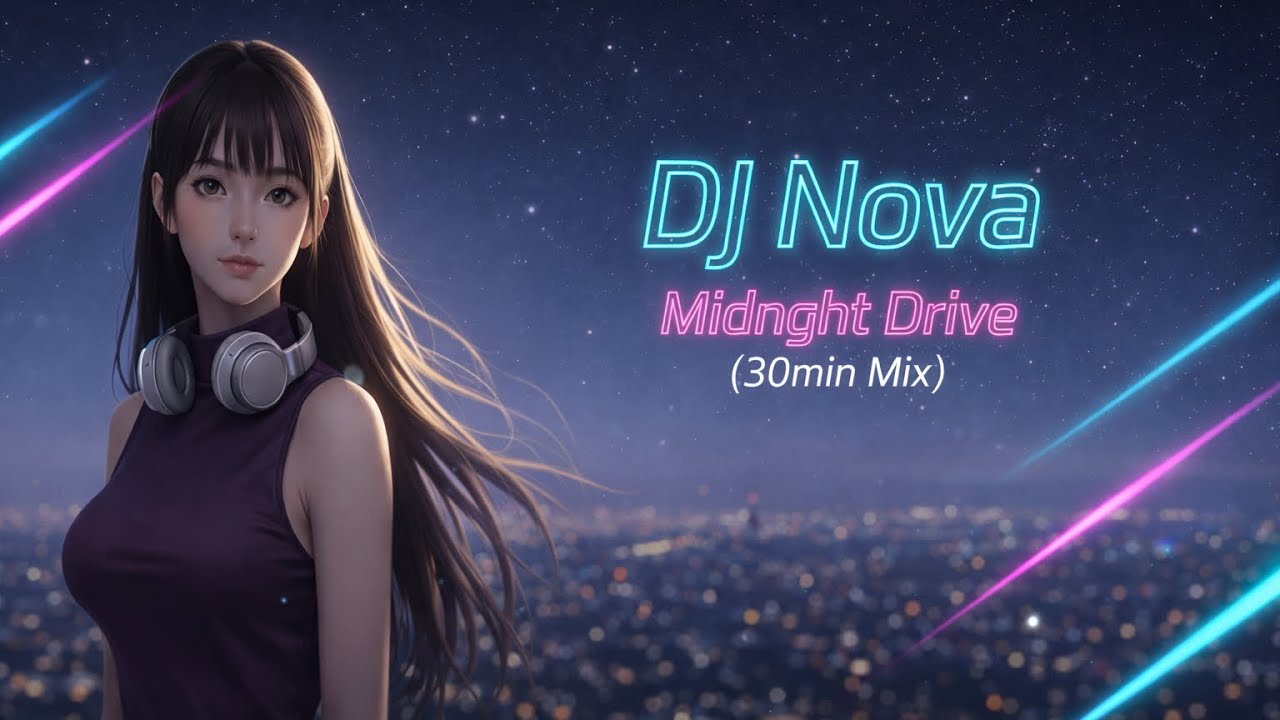 ⭐ DJ Nova – Midnight Drive (32min Mix) | Cinematic Uplifting Trance Medley