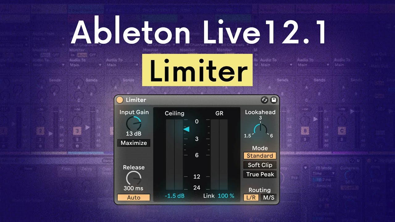 Ограничитель Ableton Live 12.1 — ВСЁ, что вам нужно знать!