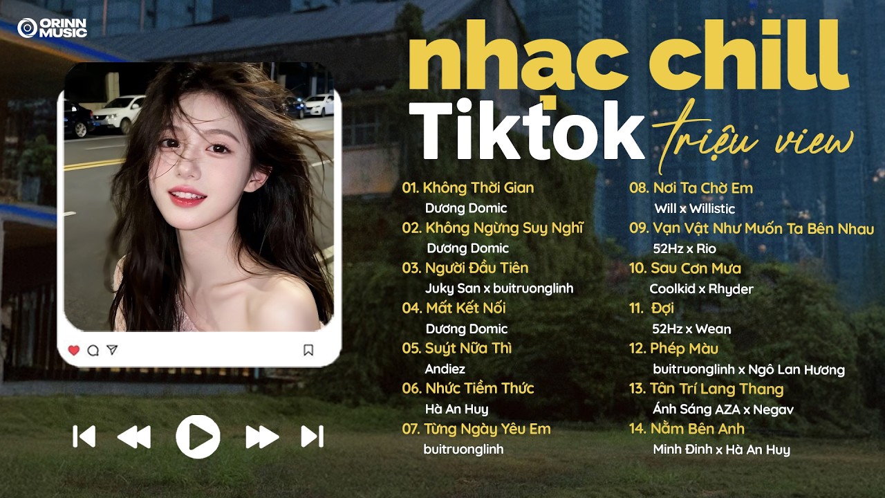 Nhạc Chill TikTok Triệu View | Playlist nhạc chill TÌNH YÊU GenZ | Nhạc Lofi Buồn Hot Nhất 2026