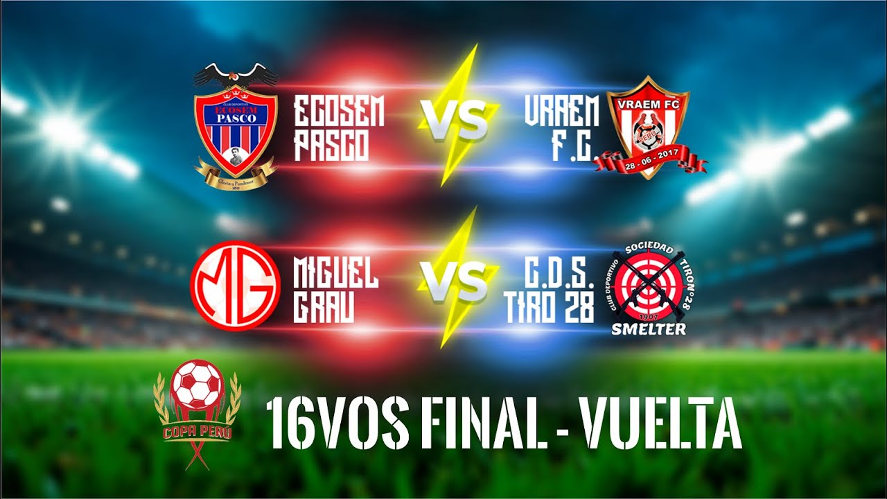 #EnVivo Ecosem Pasco VS Vraem F.C. ------ Miguel Grau VS Tiro 28