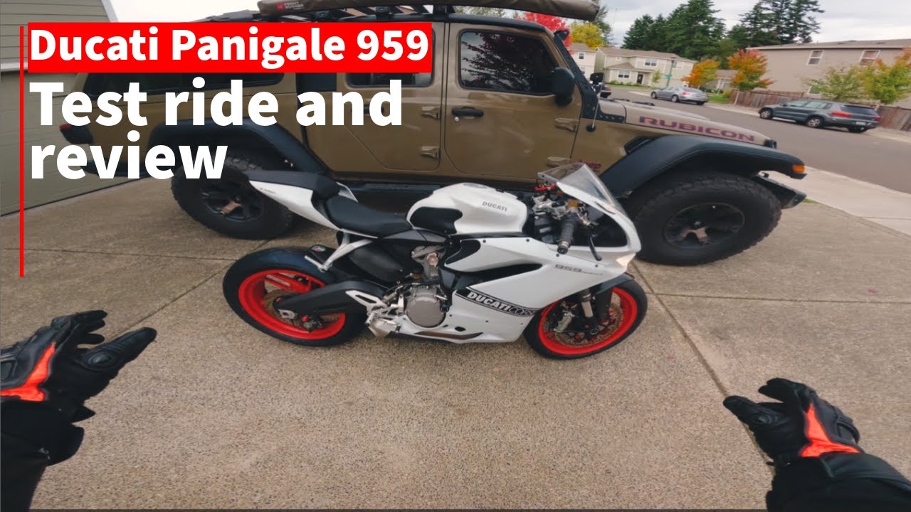 Ducati Panigale 959 Test Ride