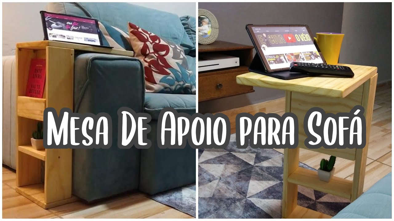 DIY | Mesa Braço de sofá