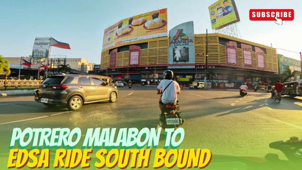 POTRERO MALABON TO EDSA RIDE SOUTH BOUND  #PEQZMOTOVLOG