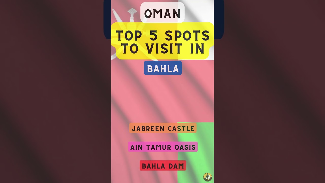 Top 5 Spots to Visit in Bahla (Oman)