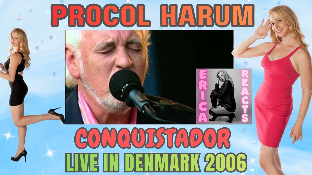 Procol Harum - Conquistador - Концерт в Дании 2006 - Реакция Эрики