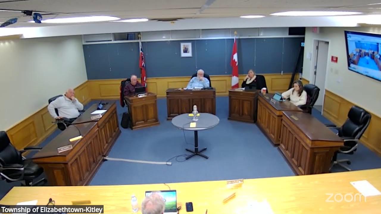 Township of Elizabethtown-Kitley's EDC Meeting