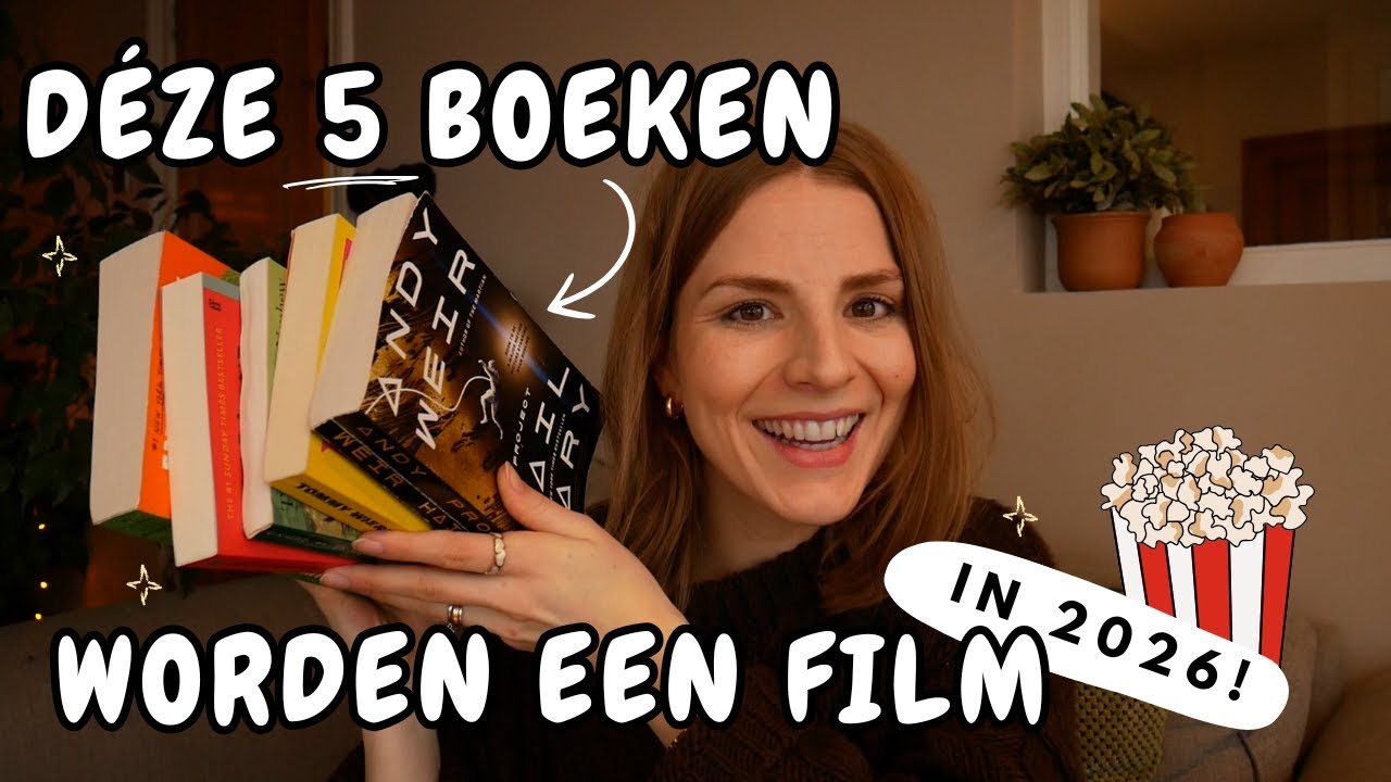 🎬 Deze 5 BOEKEN worden in 2026 VERFILMD 📚
