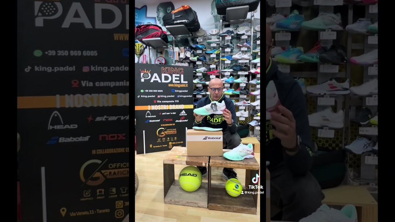 Recensione  tecnica della calzatura padel , Jet Premura 3 babolat del campione Spagnolo Juan lebron